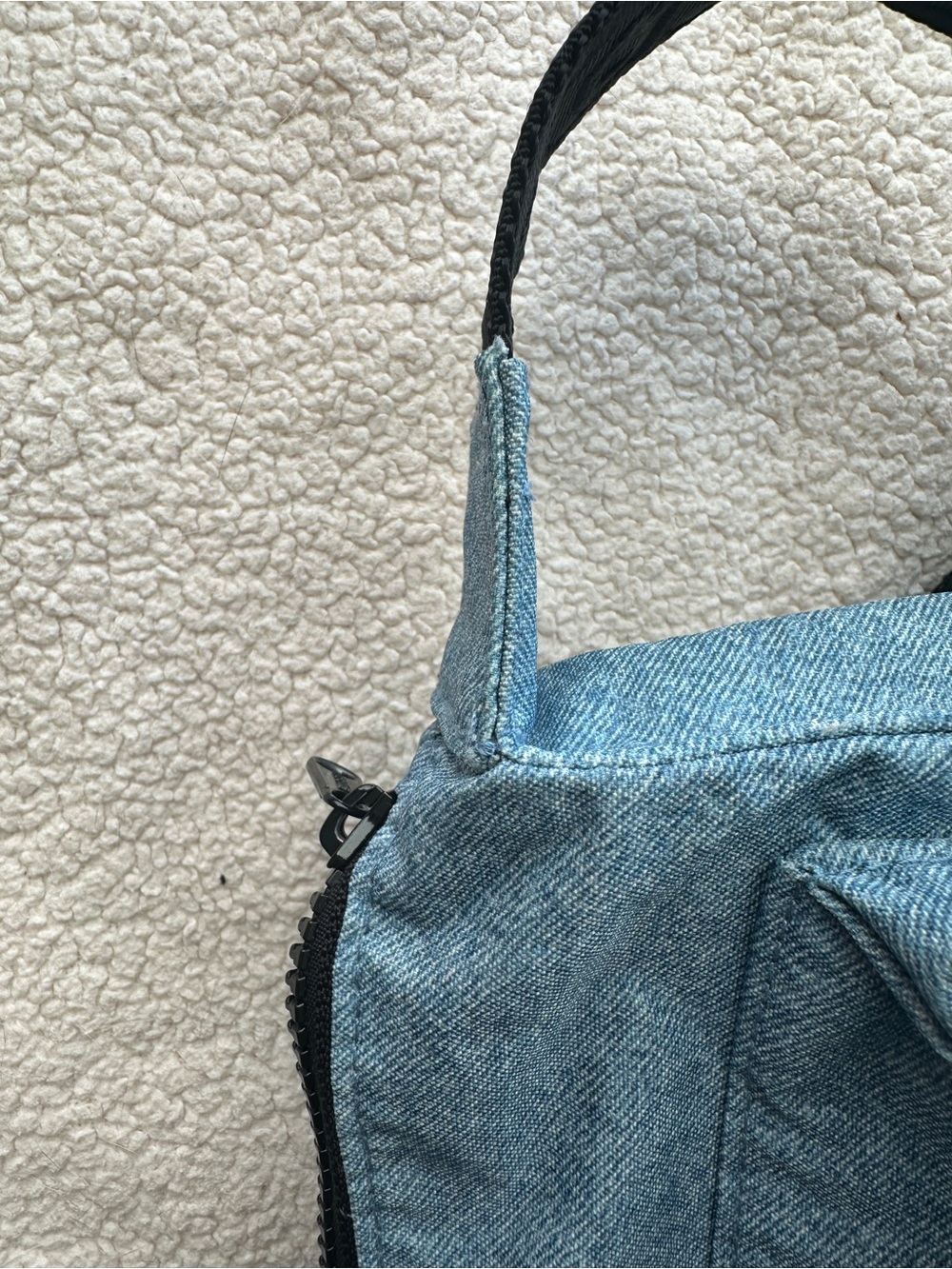 Baggu Digital Denim Medium Cargo Crossbody Bag - Picture 8 of 14